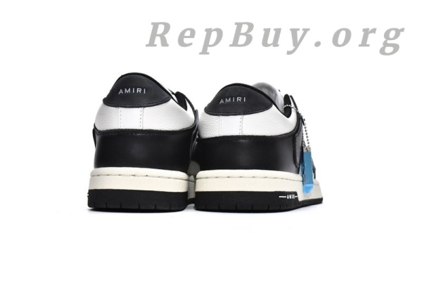 AMIRI Skel Top Low Black White MFS003-004 - 图片 4