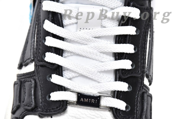 AMIRI Skel Top Low Black White MFS003-004 - 图片 7