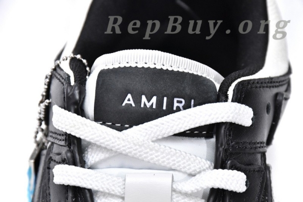 AMIRI Skel Top Low Black White MFS003-004 - 图片 8