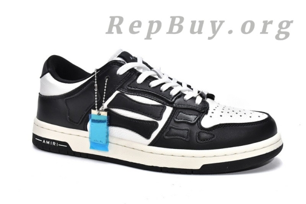 AMIRI Skel Top Low Black White MFS003-004 - 图片 10
