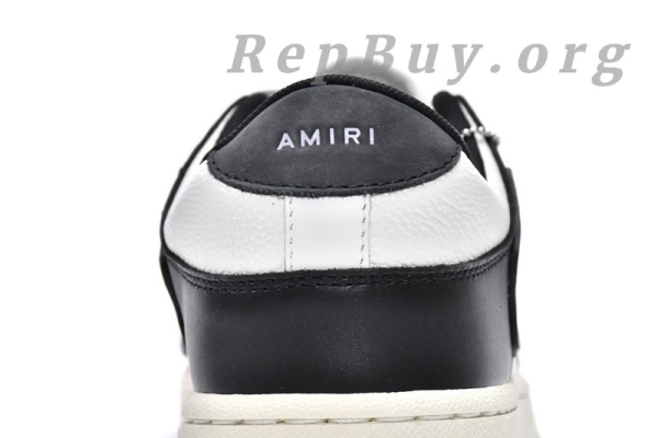 AMIRI Skel Top Low Black White MFS003-004 - 图片 13