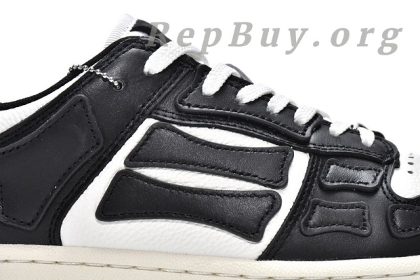 AMIRI Skel Top Low Black White MFS003-004 - 图片 12