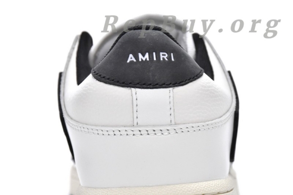 AMIRI Skel Top Low Whtie Black MFS003-111 - 图片 13