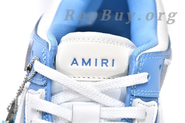 AMIRI Skel Top Low Whtie Blue MFS003-462 - 图片 8