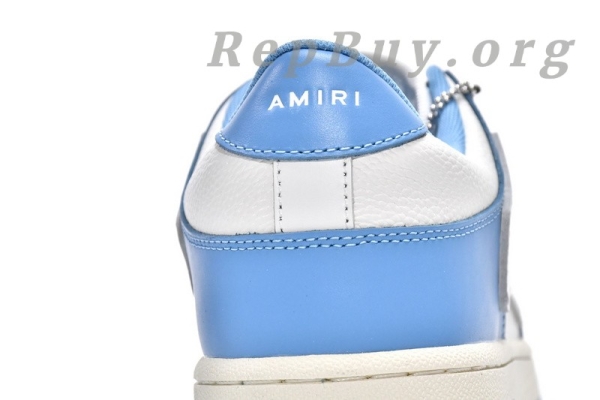 AMIRI Skel Top Low Whtie Blue MFS003-462 - 图片 13