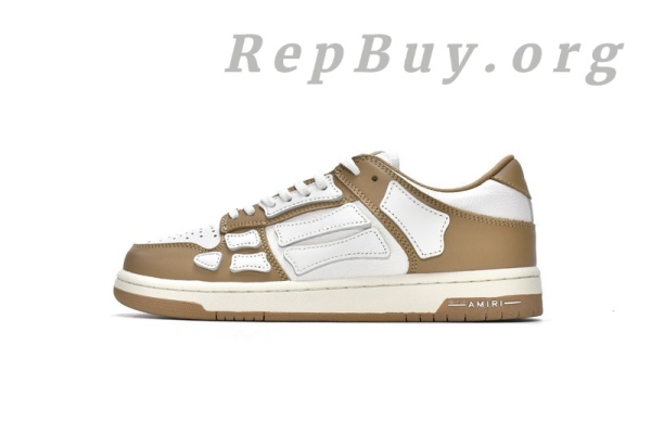 AMIRI Skel Top Low Whtie Brown MFS003-281 - 图片 2