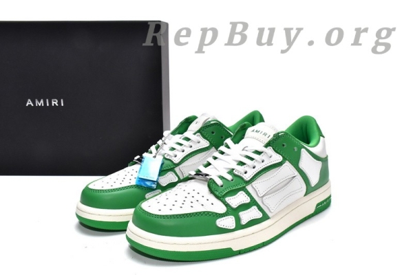 AMIRI Skel Top Low Whtie Green MFS003-344 - 图片 18
