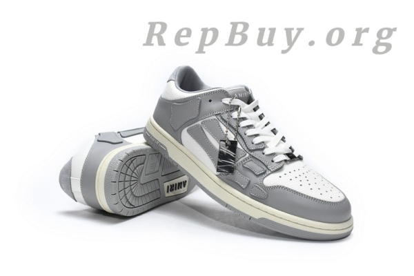 AMIRI Skel Top Low Whtie Grey MFS003-043 - 图片 20
