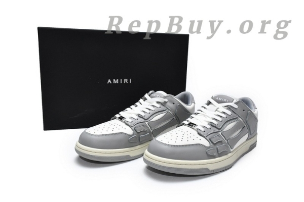 AMIRI Skel Top Low Whtie Grey MFS003-043 - 图片 21