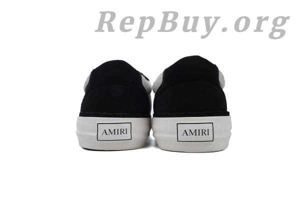 Amiri Sunset Skate Low Black Grey - 图片 3