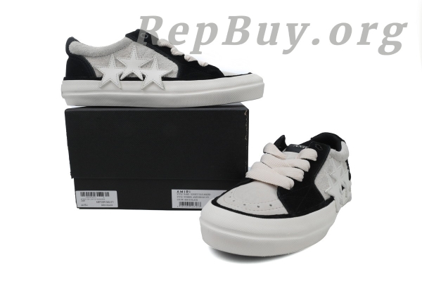 Amiri Sunset Skate Low Black Grey - 图片 10