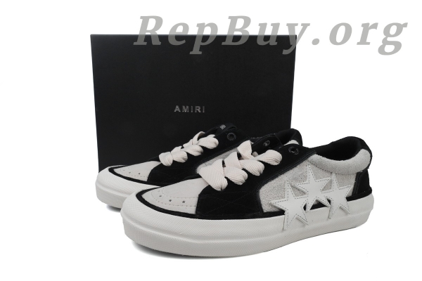 Amiri Sunset Skate Low Black Grey - 图片 11