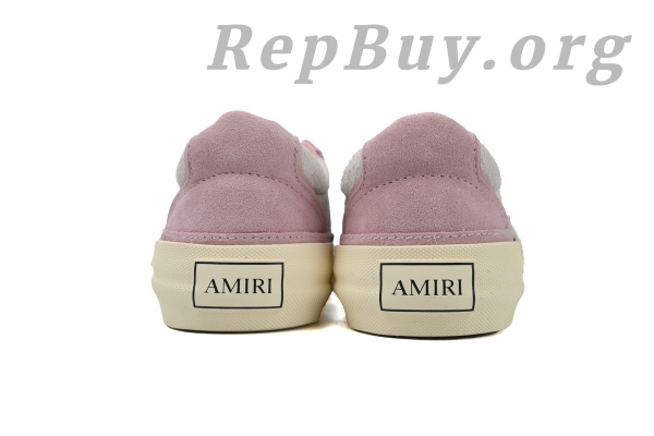 Amiri Sunset Skate Low Black Pink - 图片 3