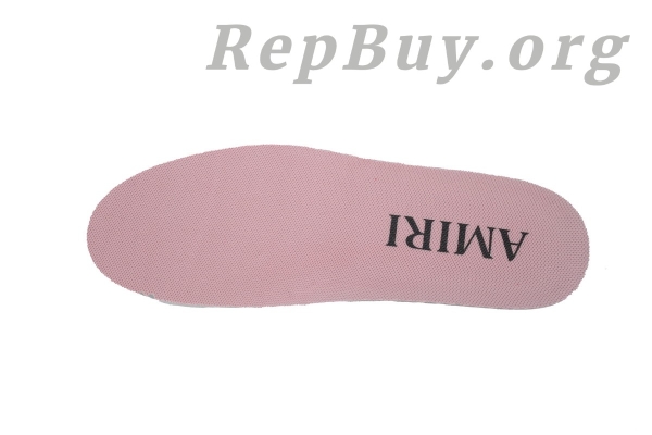 Amiri Sunset Skate Low Black Pink - 图片 7