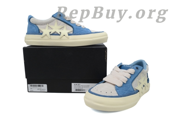 Amiri Sunset Skate Low Blue - 图片 10