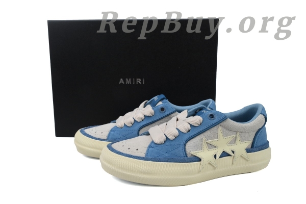 Amiri Sunset Skate Low Blue - 图片 11