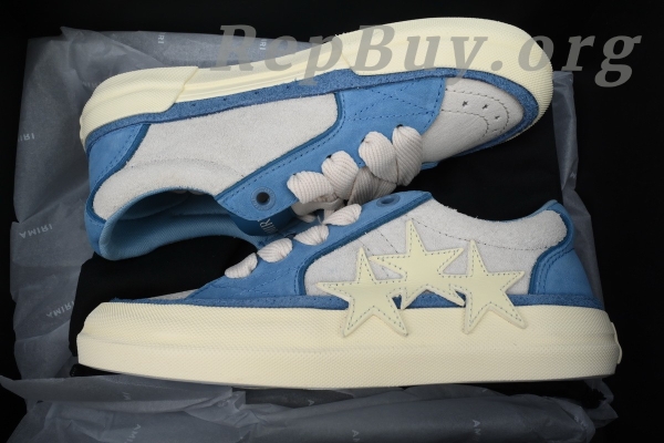 Amiri Sunset Skate Low Blue - 图片 12
