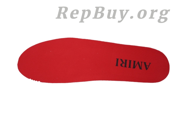 Amiri Sunset Skate Low Red - 图片 7