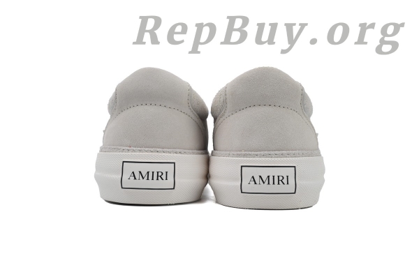 Amiri Sunset Skate Low White Grey - 图片 3