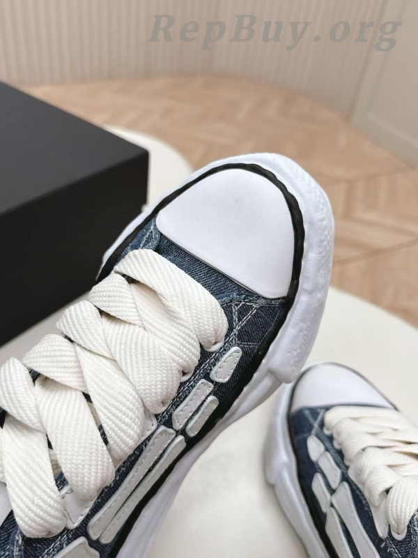 Amiri x Maison Mihara Yasuhiro Denim Blue PB250312 - 图片 4