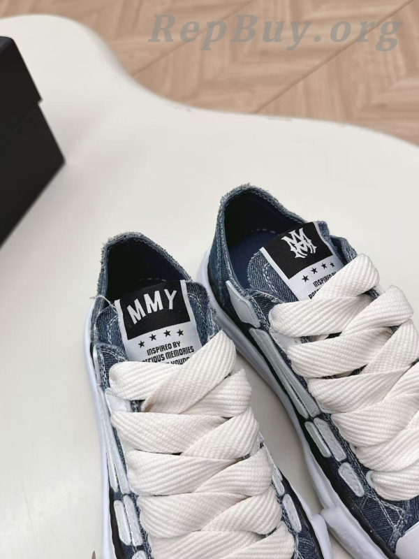 Amiri x Maison Mihara Yasuhiro Denim Blue PB250312 - 图片 5