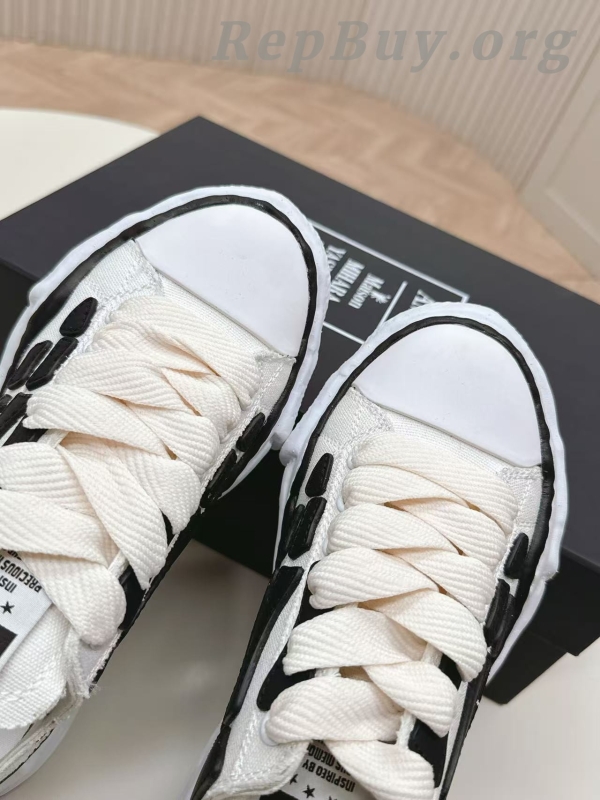 Amiri x Maison Mihara Yasuhiro replica, high quality Amiri Bones sneakers copy, best Maison Mihara Yasuhiro knockoff shoes, 1:1 Amiri white black bones PB250312, premium replica designer shoes, top tier Amiri Mihara Yasuhiro dupes, luxury sneakers imitation, flawless Amiri Bones PB250312 rep