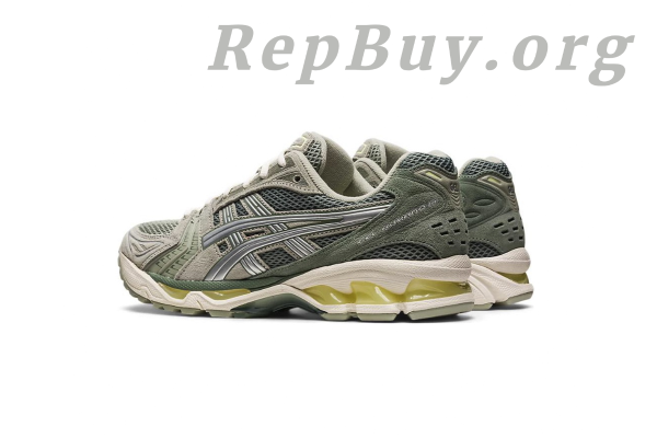 ASICS Gel-Kayano 14 Olive Grey Pure Silver 1201A161-301 - 图片 4