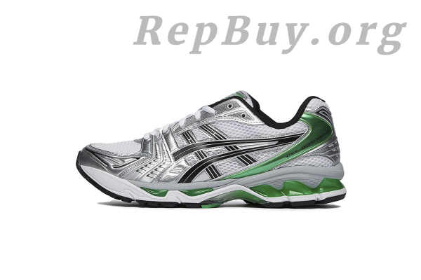 ASICS Gel-Kayano 14 replica, high quality ASICS Gel-Kayano 14 copy, best ASICS Gel-Kayano 14 White Malachite Green rep, 1:1 ASICS Gel-Kayano 14 1201A019-110, top replica ASICS running shoes, premium ASICS Gel-Kayano 14 knockoff