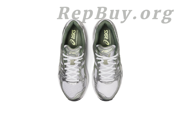 ASICS Gel-Kayano 14 replica, high quality ASICS replica shoes, best ASICS Gel-Kayano 14 copy, ASICS Gel-Kayano 14 White Pure Silver Slate Grey Sage rep, premium replica sneakers, 1:1 ASICS Gel-Kayano 14, top tier replica running shoes, ASICS Gel-Kayano 14 1201A019-107 duplicate