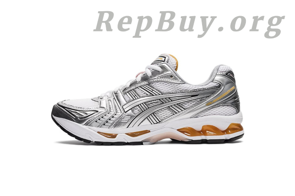 ASICS Gel-Kayano 14 White Pure Sliver Orange 1201A019-106