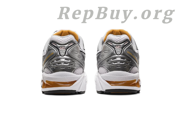 ASICS Gel-Kayano 14 White Pure Sliver Orange 1201A019-106 - 图片 5