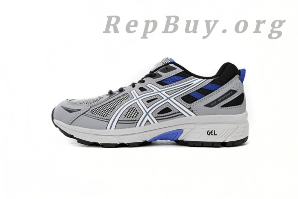 ASICS Gel-venture Black Royal Blu replica, high quality ASICS Gel-venture knockoff, best ASICS Gel-venture copy, premium replica running shoes, 1:1 ASICS Gel-venture 1012B359-005, top tier ASICS replica sneakers, flawless ASICS Gel-venture dupes