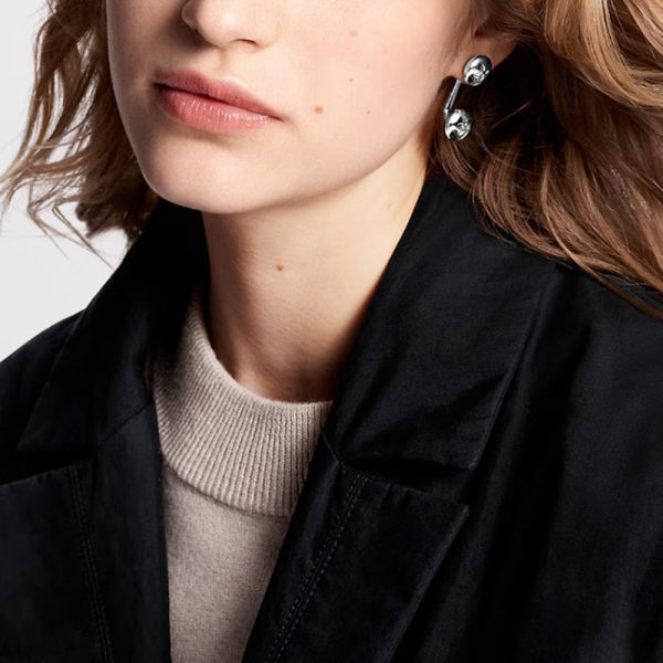 18K Louis Studs Earrings - 图片 2
