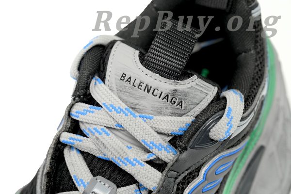 Balenciaga 10XL Sneaker In Black/Blue/Green 784342 W2MV2 1143 - 图片 6