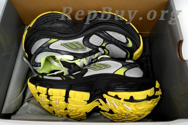 Balenciaga 10XL Sneaker In Gray/Black/Yellow 784342 W2MV2 7010 - 图片 10
