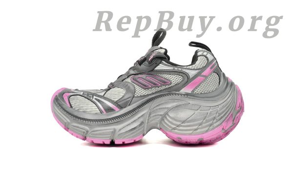 Balenciaga 10XL Sneaker In Grey/Pink 784342 W2MV2 9050