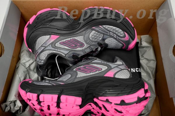 Balenciaga 10XL Sneaker In Grey/Pink/Black 784342 W2MV2 1510 - 图片 10