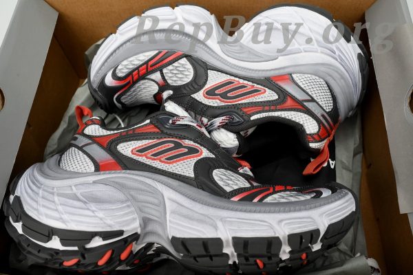 Balenciaga 10XL Sneaker In Grey/White/Red 784342 W2MV2 0311 - 图片 10