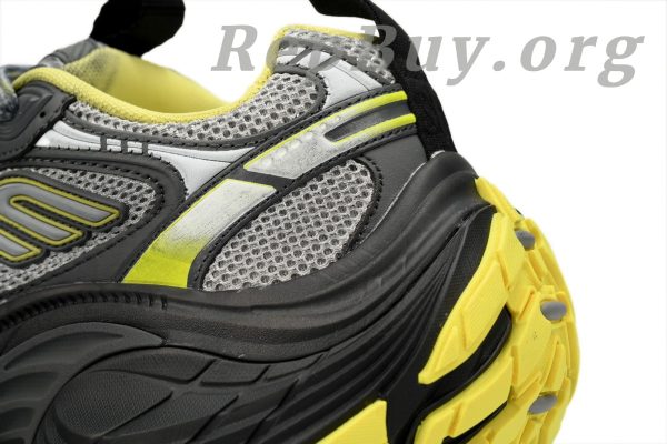 Balenciaga 10XL Sneaker In Grey/Yellow 784342 W2MV2 0511 - Image 5