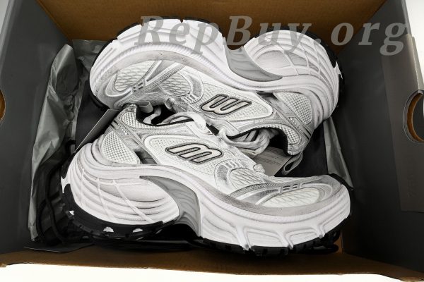 Balenciaga 10XL Sneaker In White/Black/Gris 784342 W2MV2 9110 - 图片 12