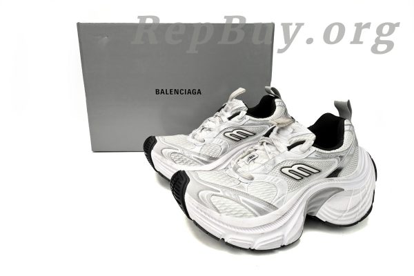 Balenciaga 10XL Sneaker In White/Black/Gris 784342 W2MV2 9110 - 图片 13