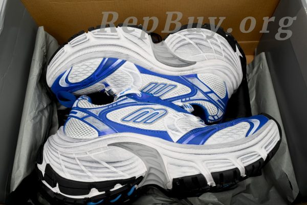 Balenciaga 10XL Sneaker In White/Gray/Black/Blue 784342 W2MV2 1214 - 图片 10