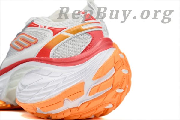 Balenciaga 10XL Sneaker In White/Red/Orange 784342 W2MV2 9670 - 图片 5