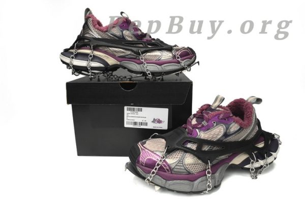 Balenciaga 3XL Purple Ice Velvet 734734 W3XL2 1269 - 图片 12