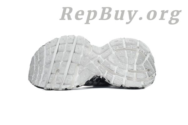 Balenciaga 3XL Sneaker Black and White 734734 W2RG3 9010 - 图片 4