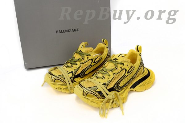 Balenciaga 3XL Sneaker Black Yellow 734734 W3XL2 7010 - 图片 12