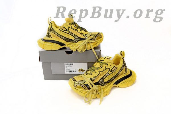 Balenciaga 3XL Sneaker Black Yellow 734734 W3XL2 7010 - 图片 13