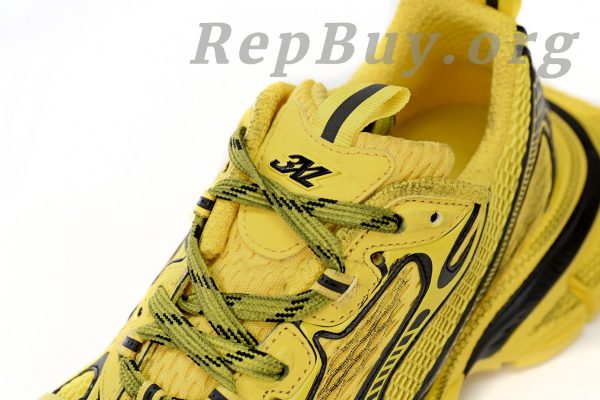 Balenciaga 3XL Sneaker Black Yellow 734734 W3XL2 7010 - 图片 9