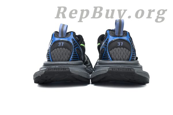 Balenciaga 3XL Sneaker Black Green Blue 734731 W3XDC 0235 - 图片 3