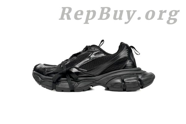 Balenciaga 3XL Sneaker Cham All Black 734734 W3XL1 1010